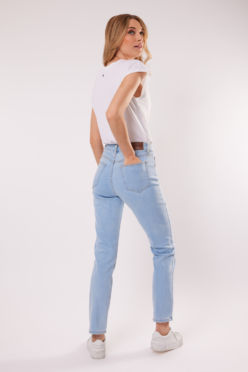 Katie straight leg jeans | Lichtblauw