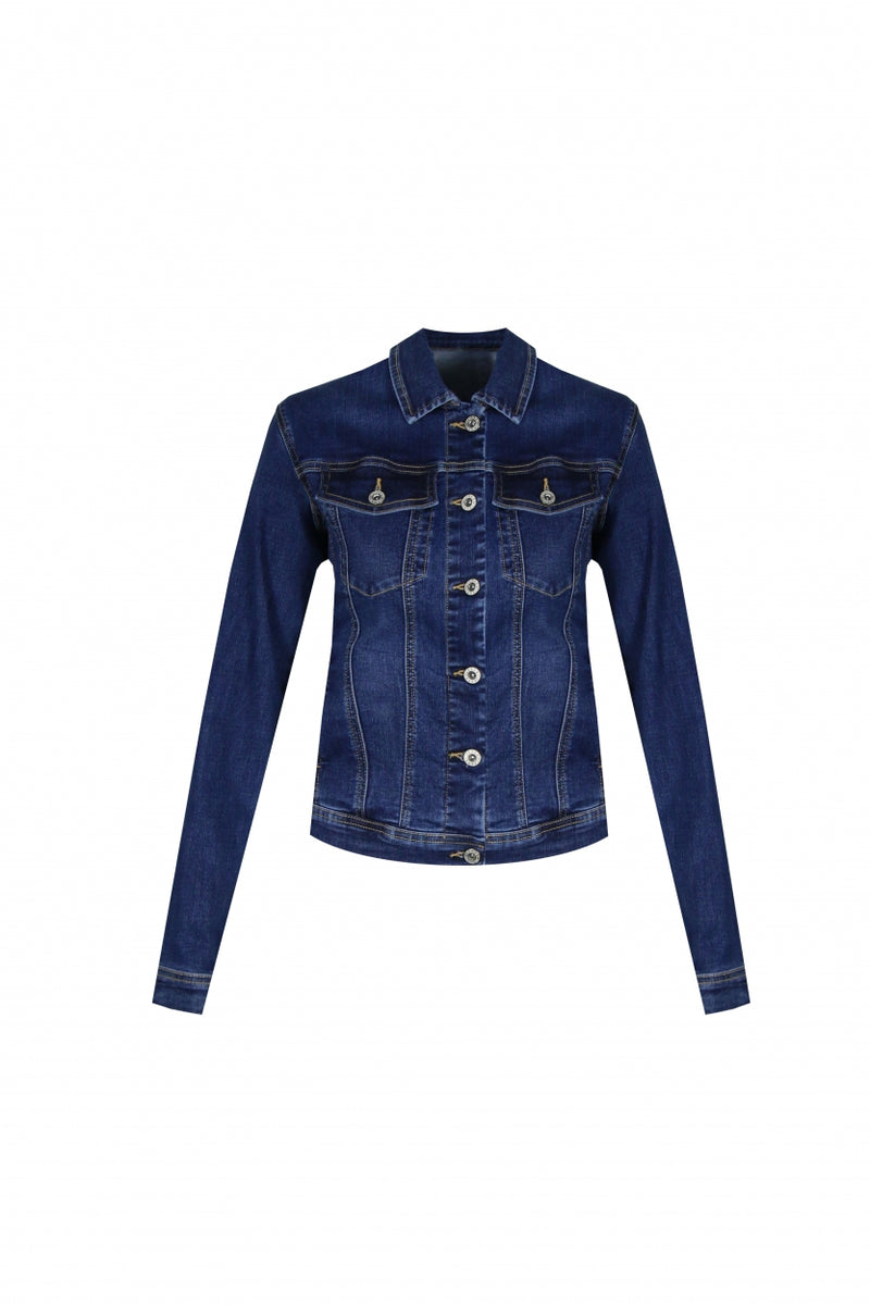 Lyza denim jacket | Indigo