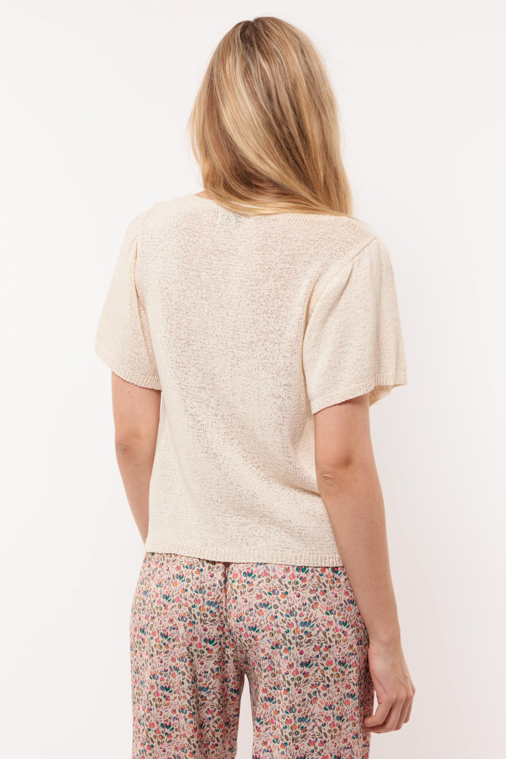 Blossom top | Ecru