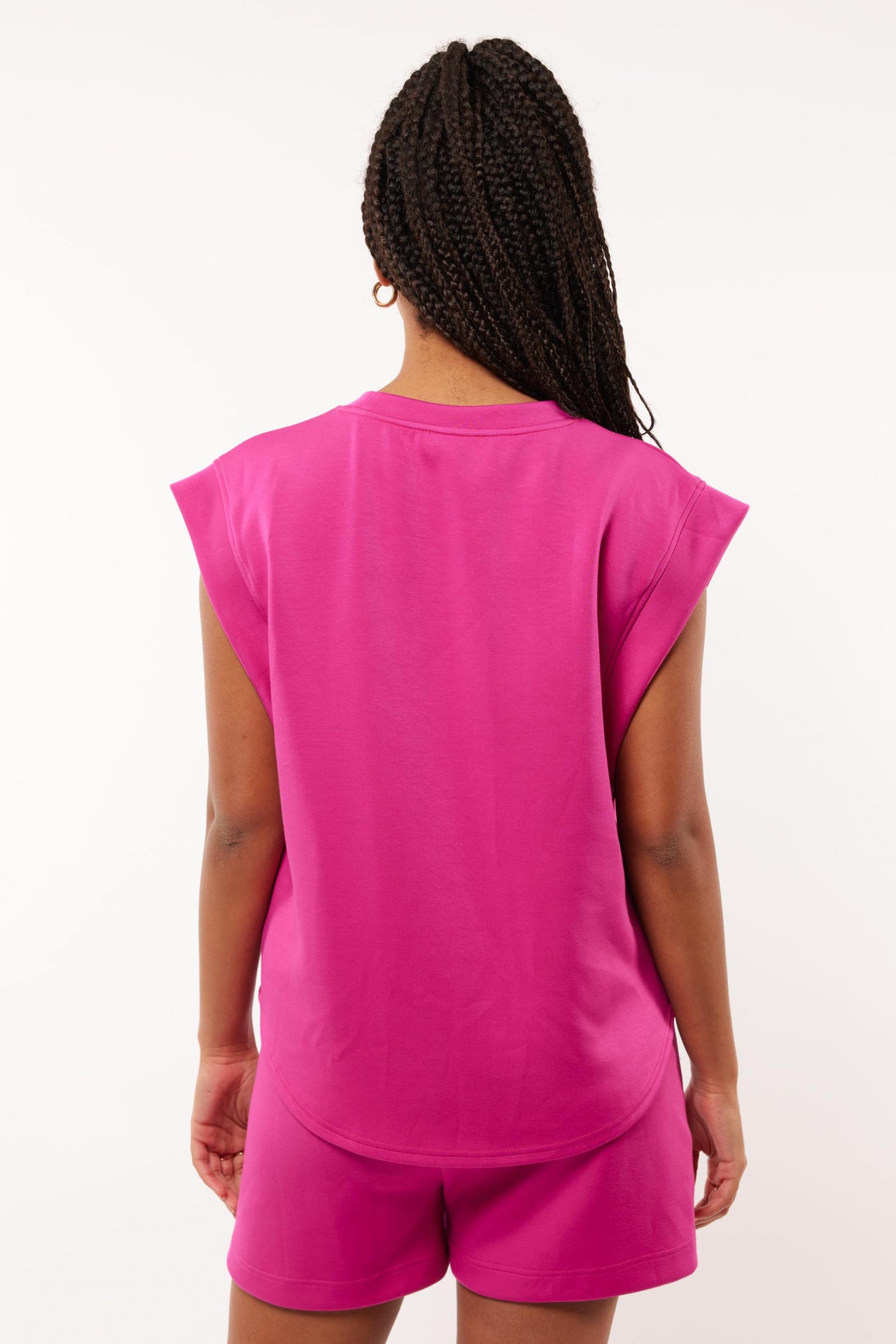 Lucile top | Bright Pink