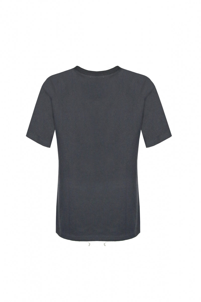 Loa T-shirt | Donkergrijs/Rouge