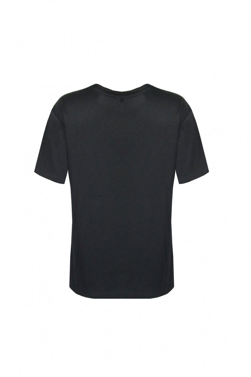 Joaz T-shirt | Zwart/Saliegroen