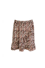 Leena rok | Zand/Rouge