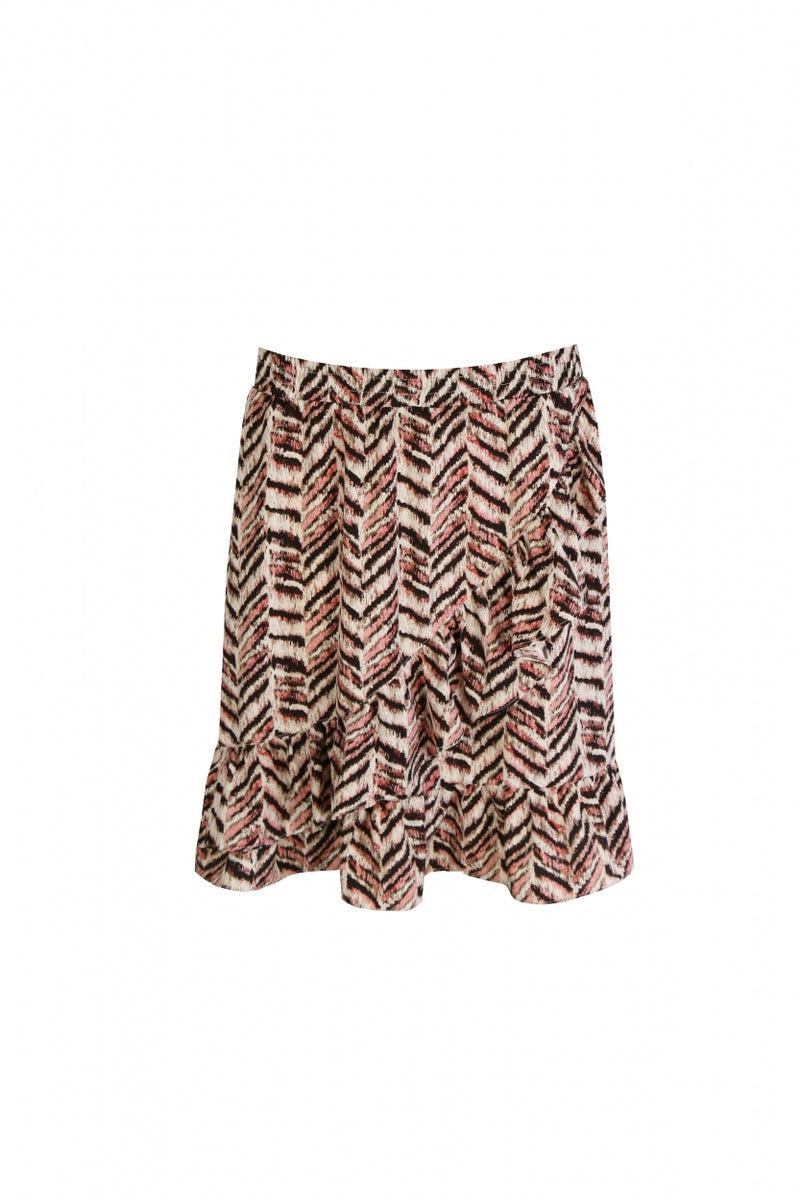 Leena rok | Zand/Rouge
