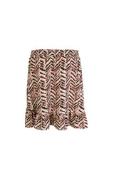 Leena rok | Zand/Rouge