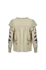 Kina blouse | Zand