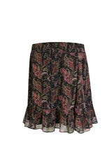 Lyz rok | Zwart/Rood