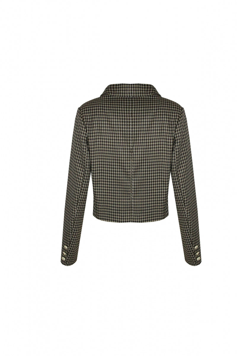 Mena blazer | Zwart/Sahara
