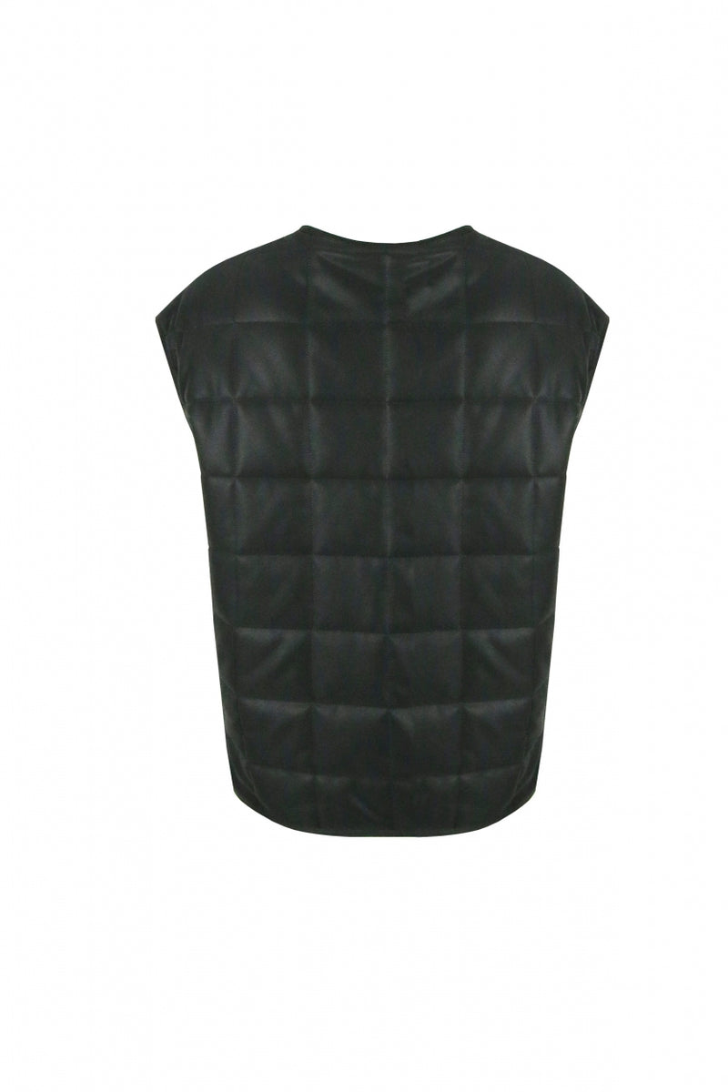 Ezra gilet | Zwart