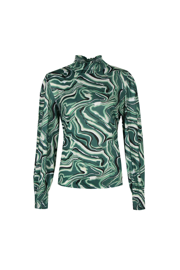Roxi top | Smaragdgroen/Patinagroen