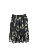 Caro rok | Zwart/Kiezel