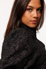 Lio blouse | Zwart