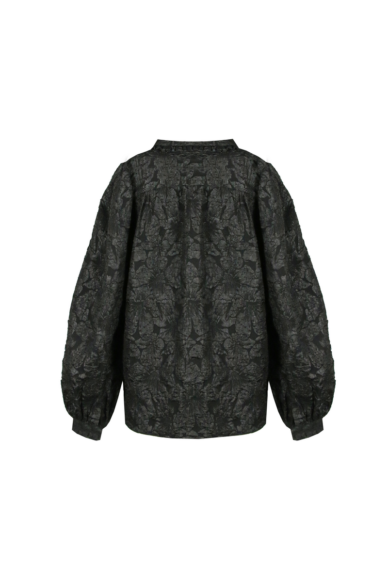 Lio blouse | Zwart