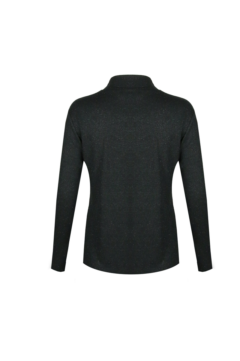 Georgine top | Zwart