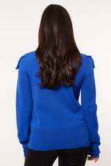 Jasmin trui | Koningsblauw