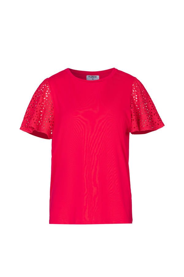 Brianna top | Fuchsia