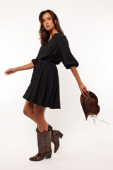 Milena jurk | Black