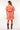 Lysa dress | Hot Orange/Sugar Pink