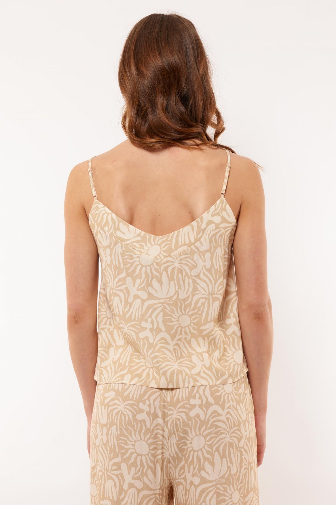 Flori singlet | Dust/Swan White