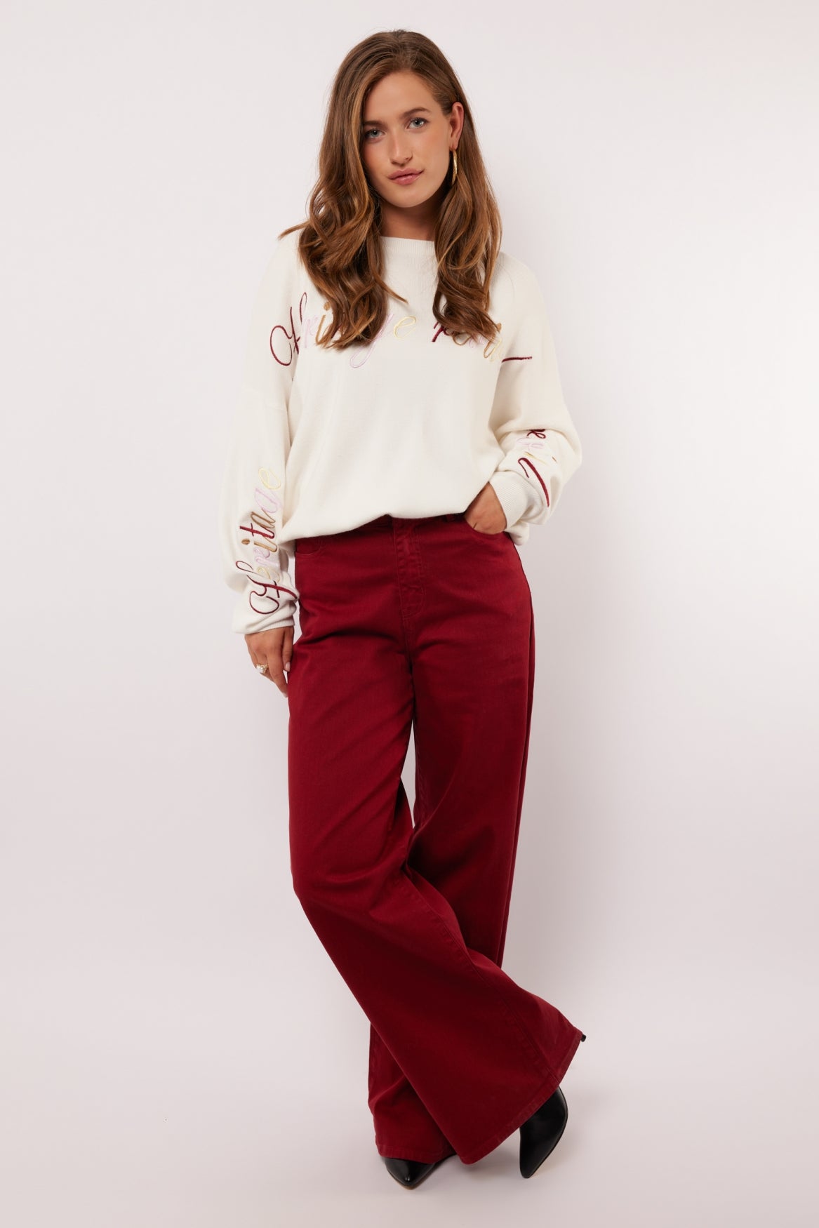 Verina broek | Rhubarb