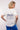Mace T-shirt | Offwhite/Trypan Blue