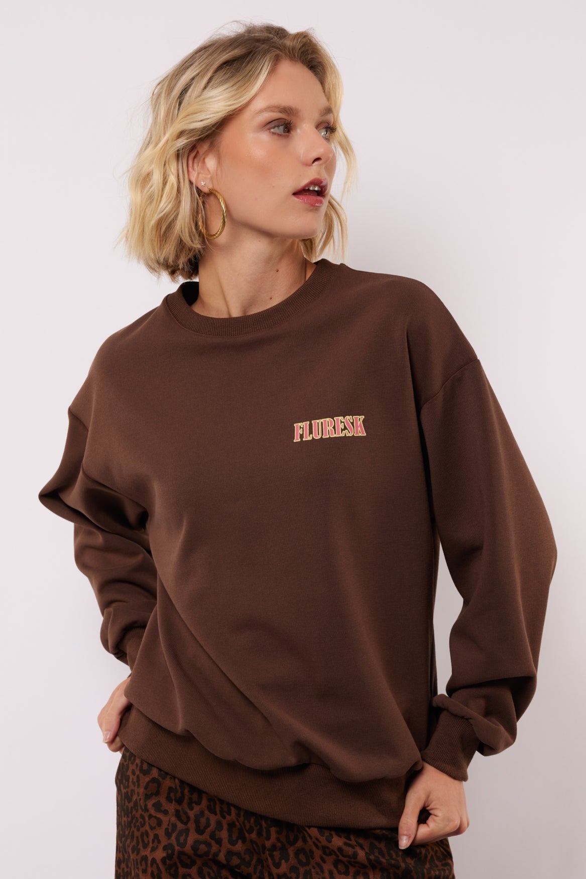 Taelia sweater | Mocha Brown