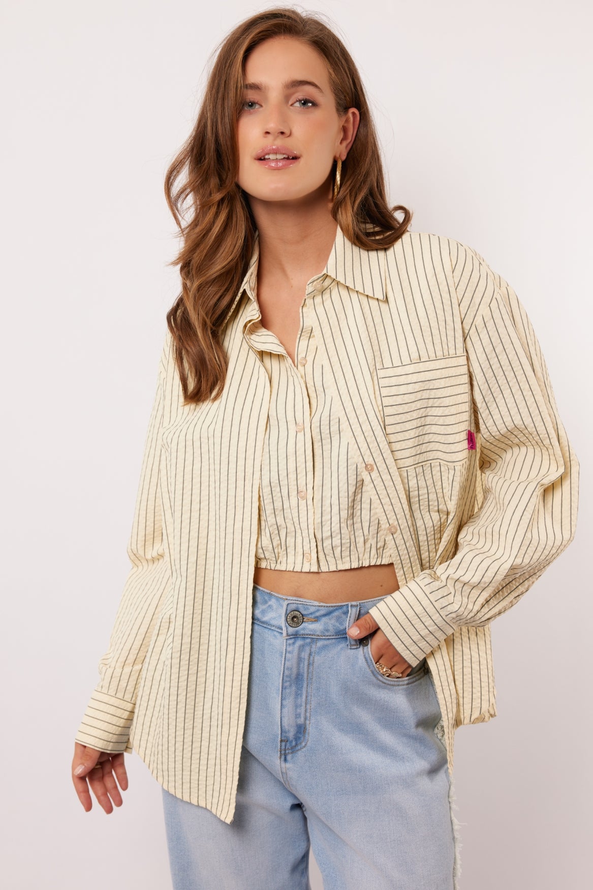 Lunara blouse | Vanilla