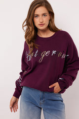 Veraline trui | Dark Purple