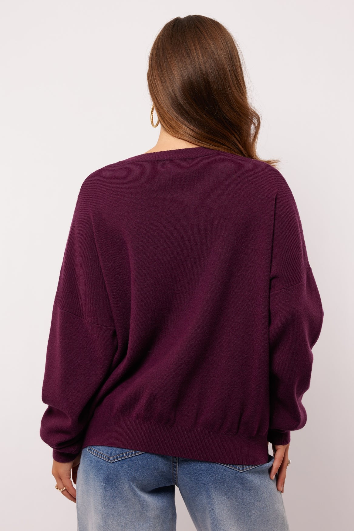 Veraline trui | Dark Purple