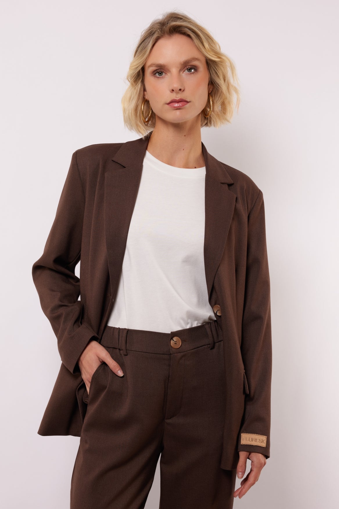 Florijn blazer | Mocha Brown