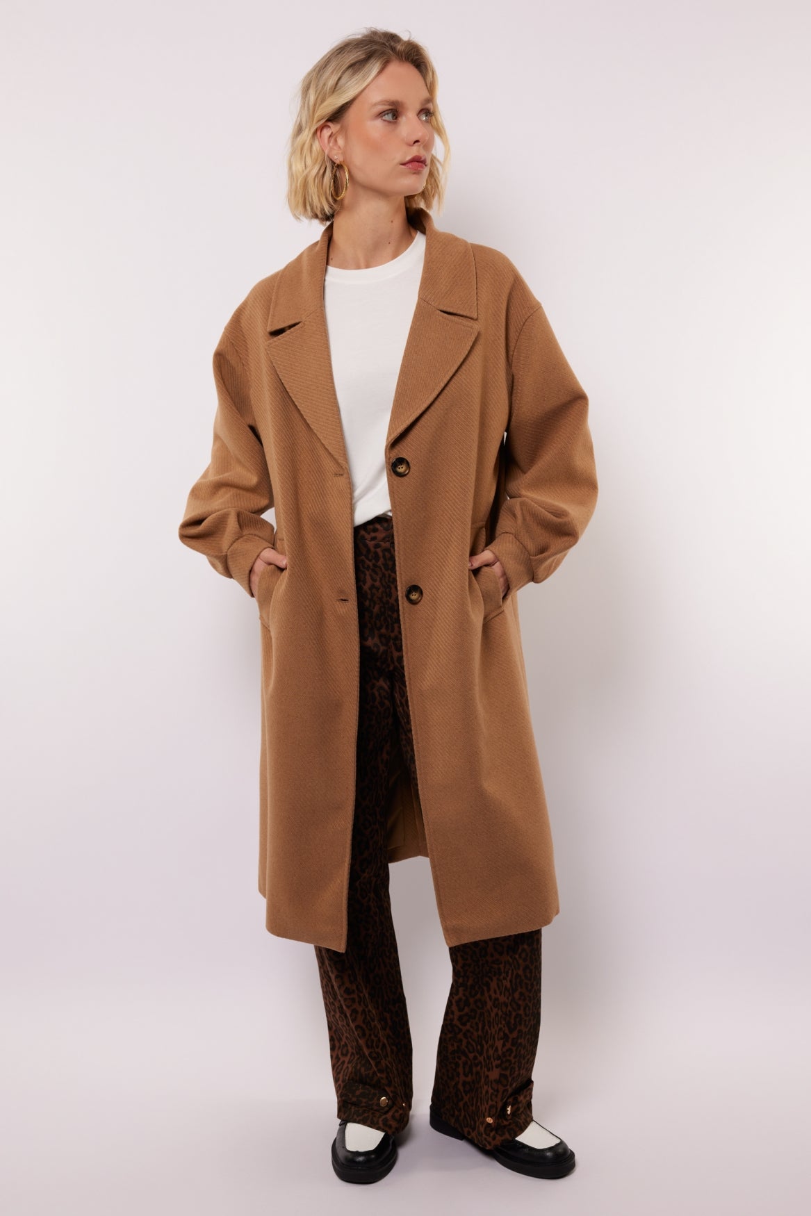 Halina coat | Khaki