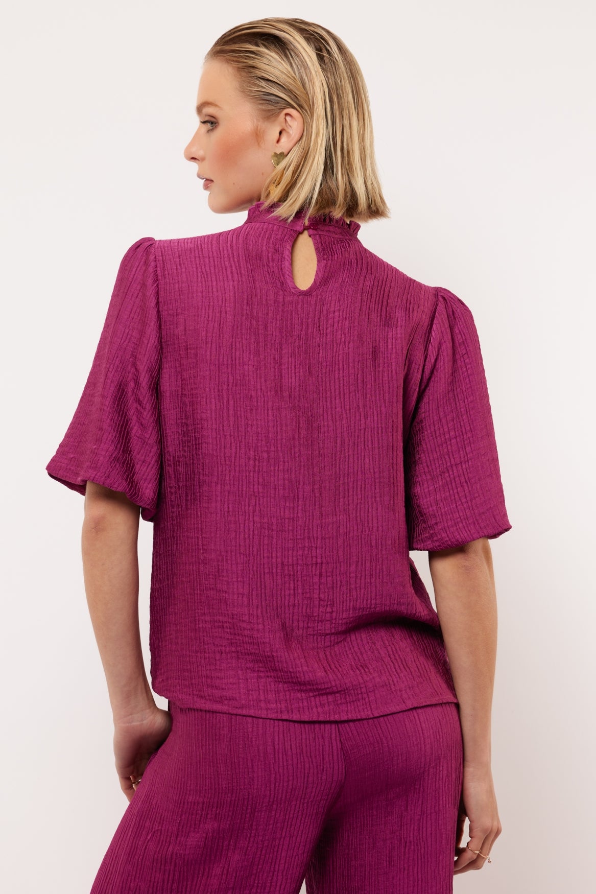 Geneva top | Purple Orchid