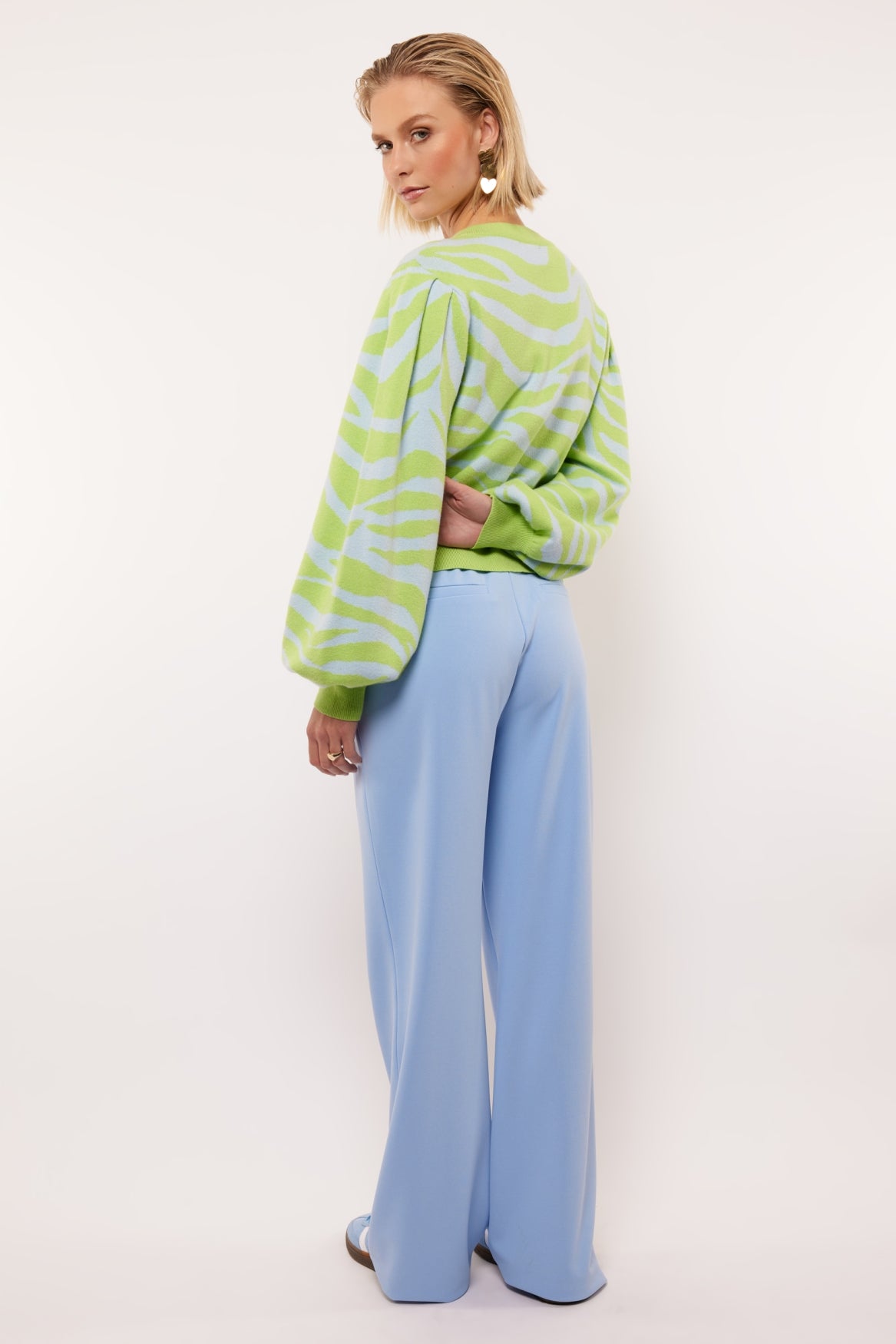 Anthea broek | Ice Blue