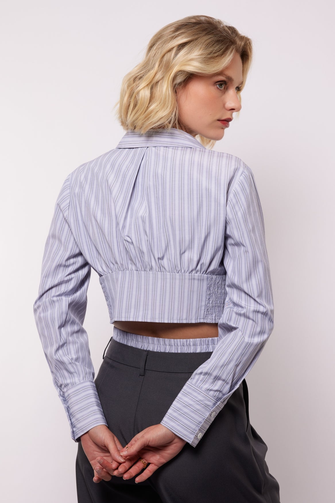 Nivya blouse | Light Gray