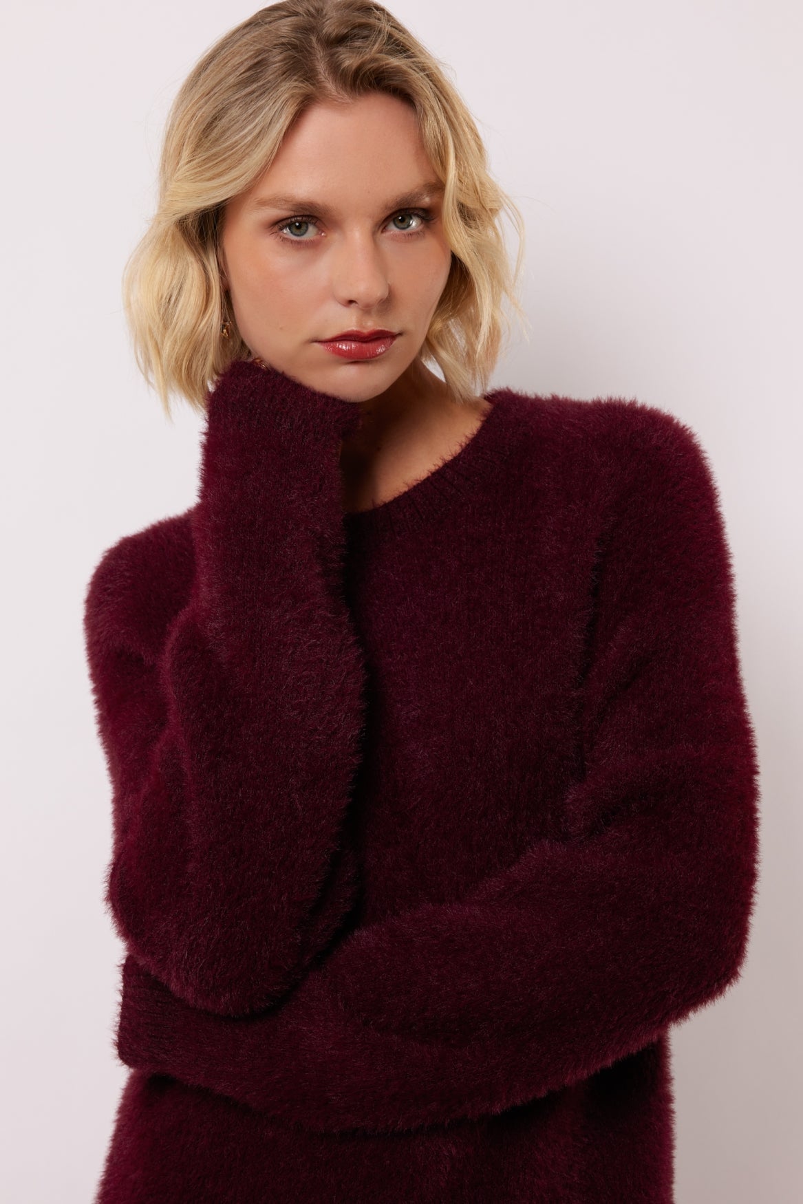 Islene trui | Wine Red