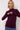Calyx trui | Wine Red