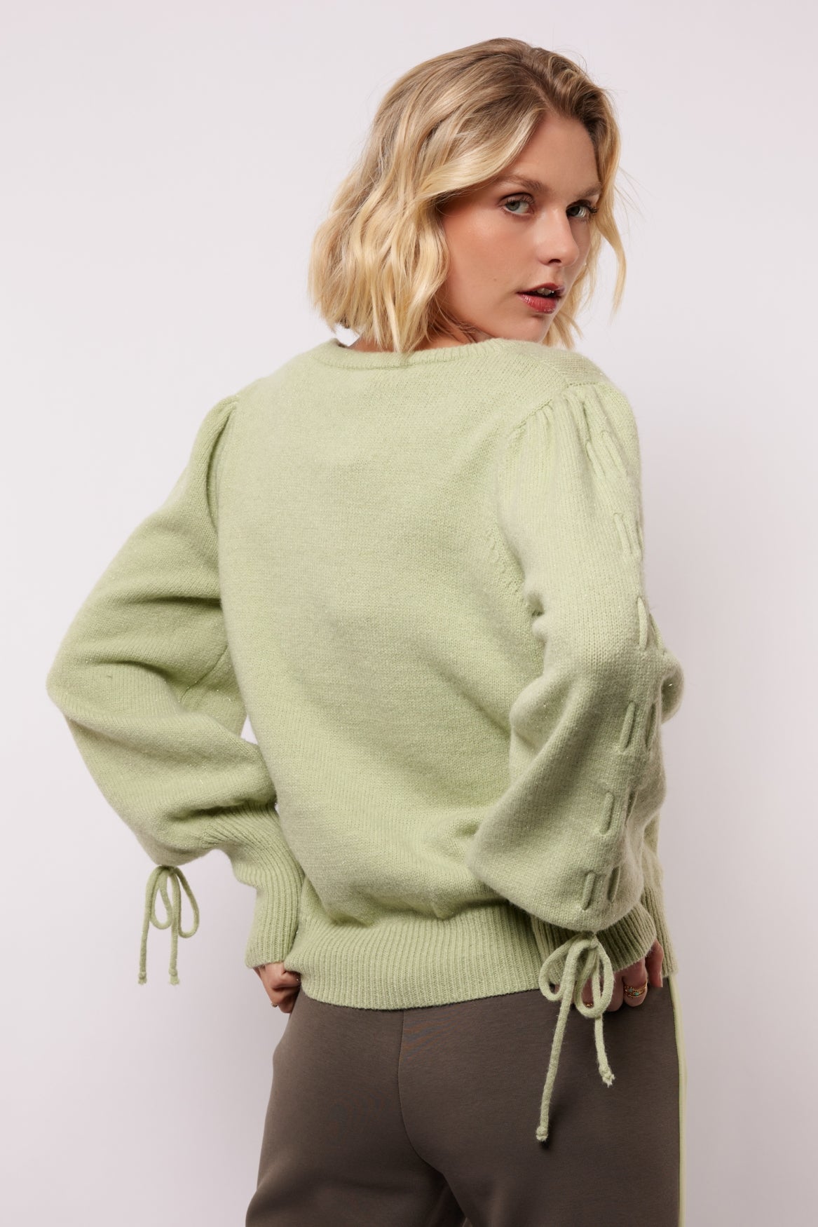 Scottie trui | Matcha Green
