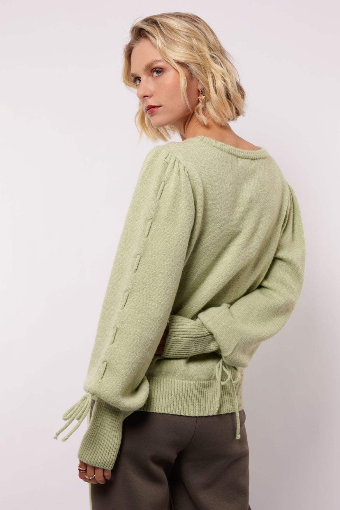 Scottie trui | Matcha Green