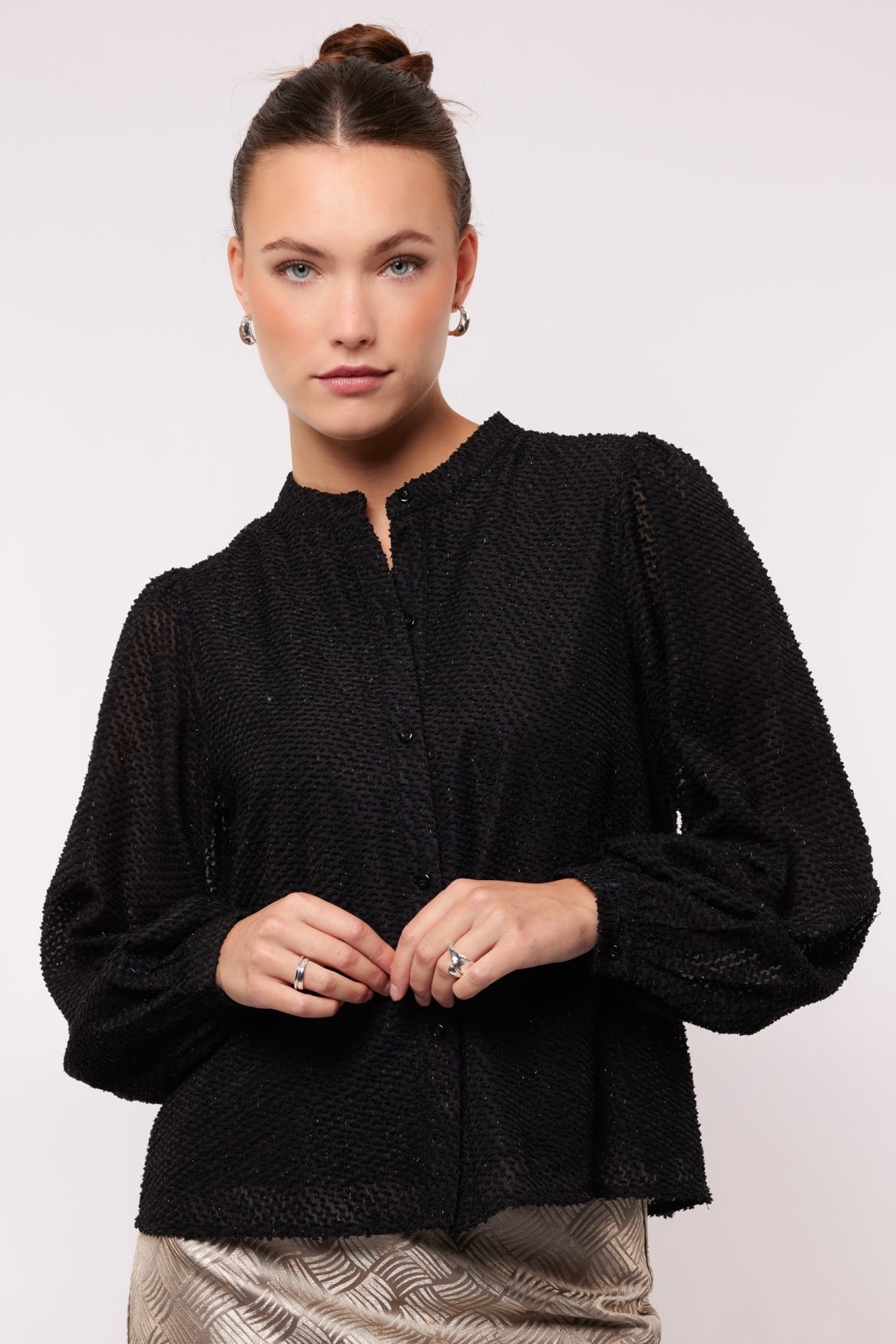 Zaria blouse | Black