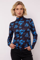 Vida top | Black/Bright Blue