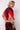 Raya sweater | Wine Red/Warm taupe