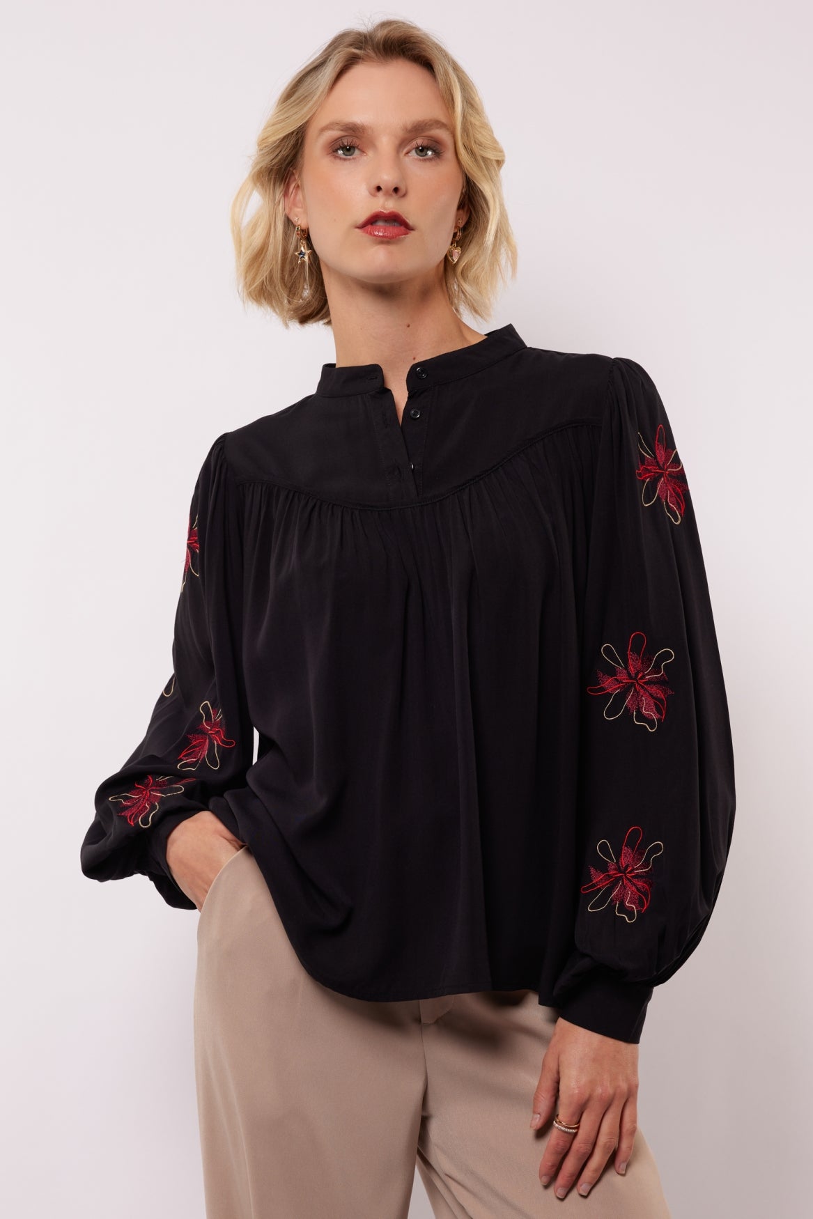 Kiera blouse | Black