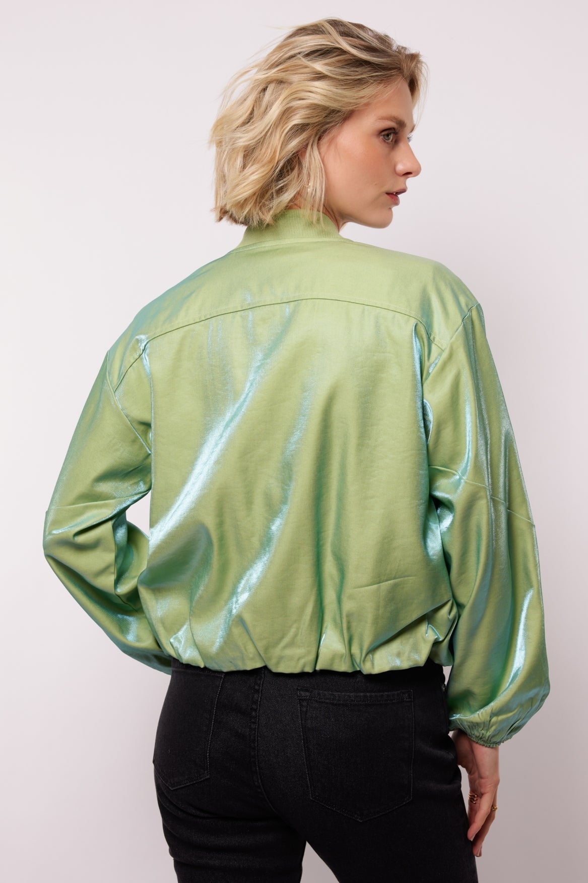 Thirza jacket | Matcha Green