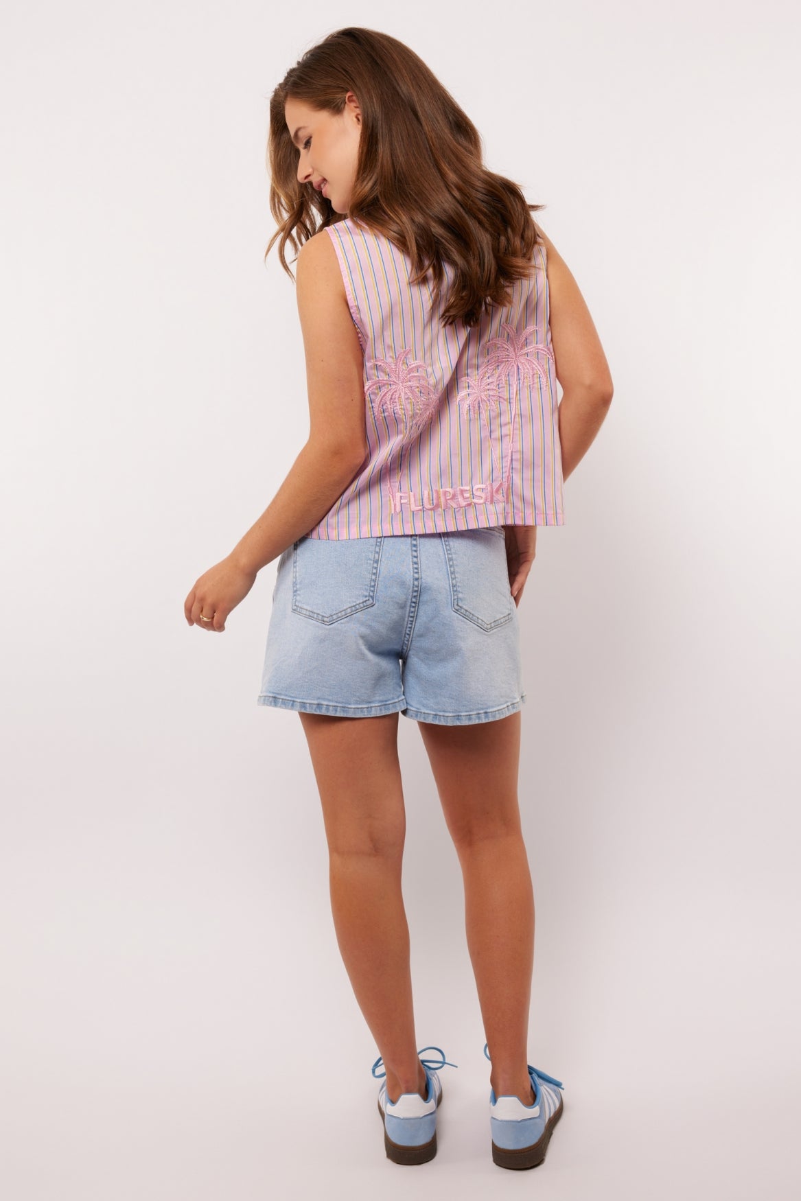 Gwenn short | Denim Light Blue