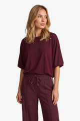 Dez T-shirt | Mulberry