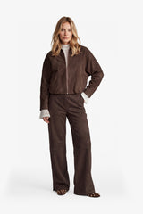 Claris broek | Dark Chocolate