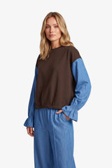 Eli sweater | Dark Chocolate