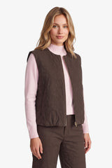 Dea gilet | Dark Chocolate