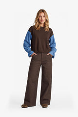 Emy broek | Dark Chocolate