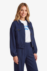 Arlene jacket | Navy Blue